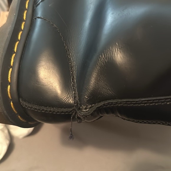 Dr Martens 1460 Black Leather Boots - Picture 6 of 9